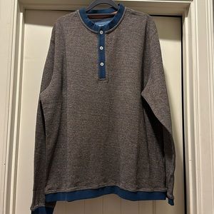32 Bar Blues Twisted Yarn Henley Shirt